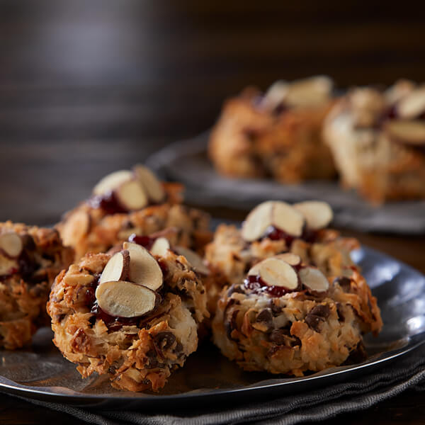 Fisher Nuts Recipe Coconut Almond Thumbprint Cookie